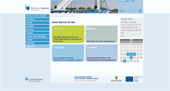 Desktop Screenshot of eu-serviceagentur.de