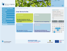 Tablet Screenshot of eu-serviceagentur.de